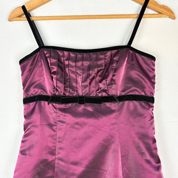 NWT VTG Zum Zum Niki Livas Juniors Y2K 90s Evening Gown Sz 1 Babydoll Prom Party - Picture 4 of 15